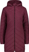 Woman Parka Snaps Hood