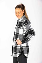Sanremo - Lange Flanell Bluse