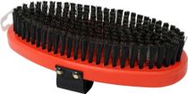 T179O Brush Oval, Steel