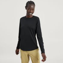 Wmns 100% Merino Long Sleeve Crew TOP