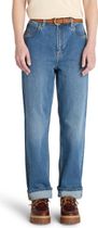 Womens Denim Straight Pants