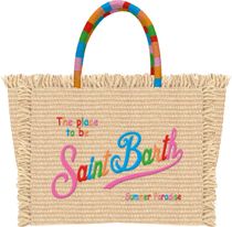 MC2 Saint Barth Colette Straw N Hand Bag With Strap