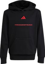 adidas Adidas Boys Slogan Fleece Hoodie