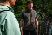 Lunnan Pile Fleece Vest Men