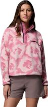 Columbia Women's Helvetia II Cropped Sherpa Half Snap Printed Fleece