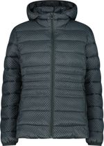 CMP Woman Padded Padded Jacket Zip Hood Kunstfaser Isolationsjacke für Damen