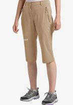 Jack Wolfskin Hikeout 3/4 Pants W Women's outdoor shorts