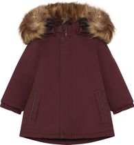 Color Kids Baby Parka W. Fake Fur 742716 Mädchen Freizeitjacke