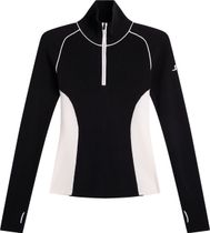 J.Lindeberg Valley Knitted Rib Quarter Zip