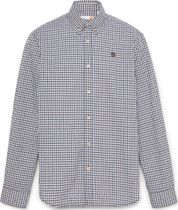 Mens Stretch Poplin Gingham Shirt