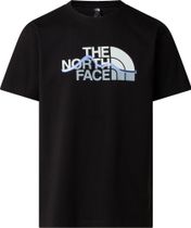 The North Face Mens Mountain Line Regular Short Sleeve Tee Herren T-Shirt für sämtliche Outdoor Aktivitäten