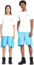Mens Small Linear Logo Print Tee