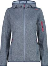CMP Woman Fleece Fleece Jacket FIX Hood Women's casual jacket