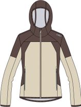 CMP Woman Jacket FIX Hood Women's casual jacket