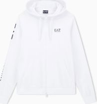 EA7 Train Logo Series M Hoodie Full Zip Extended Logo CC - Train Logo Series M Hoodie Full Zip Extended 