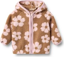Wheat Fleece Cardigan Long Sleeve Martinus Mädchen Midlayer für Outdoor Aktivitäten