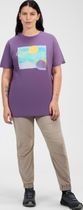 W Hill Hazed SS Tee Pur/Pur