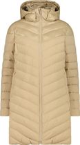 Woman Coat Snaps Hood