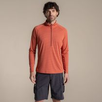 Craghoppers Nosilife Solarshield+ Half Zip Top Herren Longsleeve für Freizeit und Outdooraktivitäten