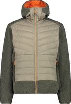 Man Jacket Hybrid Fix Hood