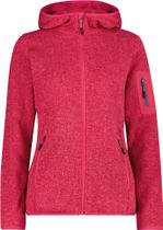 CMP Woman Fleece Fleece Jacket FIX Hood Women's casual jacket