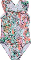 Color Kids Swimsuit W. Frills AOP 720338 Girls Swimwear