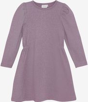 Dress LS Glitter Rib