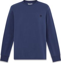 Timberland Mens Tree Embroidered LS Tee (slim) Herren Longsleeve für Freizeit und Outdooraktivitäten