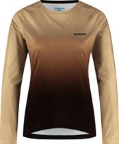 Shimano W's Parco (saiko) Long Sleeve Printed Jersey Damen Radtrikot