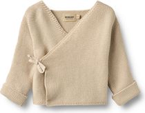 Wheat Knit Wraparound Long Sleeve Siva