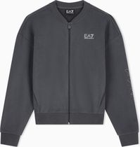 EA7 Train Logo Series W T-top Full Zip Studs - Train Logo Series W T-top Full Zip Studs Damen Longsleeve für Freizeit und Outdooraktivitäten