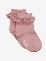 Minymo Ankle Sock w. Lace Girls's sports socks