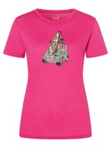 Super.Natural W Surfcar Tee Damen Laufshirt