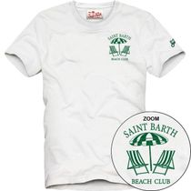 MC2 Saint Barth Portofino MAN Cotton T-shrt With Front Print/Emb Herren T-Shirt für sämtliche Outdoor Aktivitäten