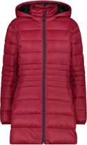 Woman Parka Snaps Hood
