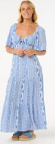 SAN Carlos Short Sleeve Maxi Dress