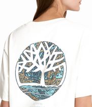 Mens Illustrated Tree Logo Back Graphic Tee