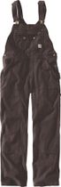 Carhartt Rugged Flex Loose Fit Canvas Bib Dungarees Women's outdoor pants