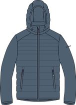 CMP MAN Padded Jacket Snaps Hood