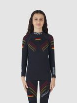 Uyn Natyon 3 0 Junior Germany Underwear Shirt Long Sleeve TURTLE Neck Kinder Langlaufunterwäsche