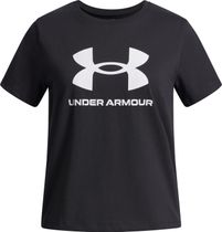 Under Armour BIG Logo SS Mädchen T-Shirt für sämtliche Outdoor Aktivitäten