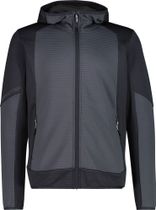 CMP MAN Fleece Jacket FIX Hood Herren Freizeitjacke