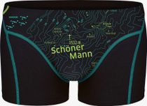 Ein schöner Fleck Erde Boxershorts Schöner Mann Schwarz