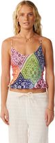 RipCurl Bossa Nova Shirred Cami Damenhemd für Outdoor Aktivitäten