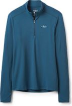 Rab Force LS Zip Wmns Damen Longsleeve für Freizeit und Outdooraktivitäten