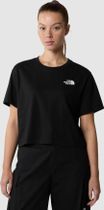 Womens Simple Dome Cropped Slim Tee