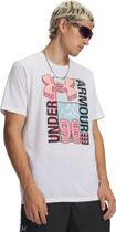 Under Armour M Logo Collage SS Herren Laufshirt