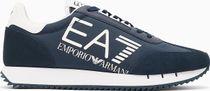 EA7 Sneaker - Sneaker Black White Vintage Nylon+cow Suede+pu Calf+wet Pu+tpu Eyelet Unisex Freizeitschuhe