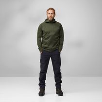 Fjällräven Abisko Grid Fleece Hoodie M Herren Midlayer für Freeski oder Skitouren