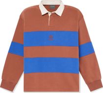 Timberland Mens Long Sleeve Rugby Polo LB Sweatshirt